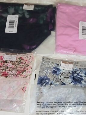 4 CACIQUE WOMEN'S PLUS COTTON HIPSTER SIZE  22-24